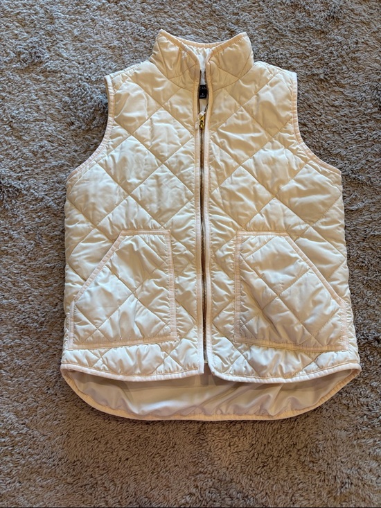 J. Crew Factory Jackets & Blazers - LAST CHANCE! J. Crew Factory Cream Puffer Vest